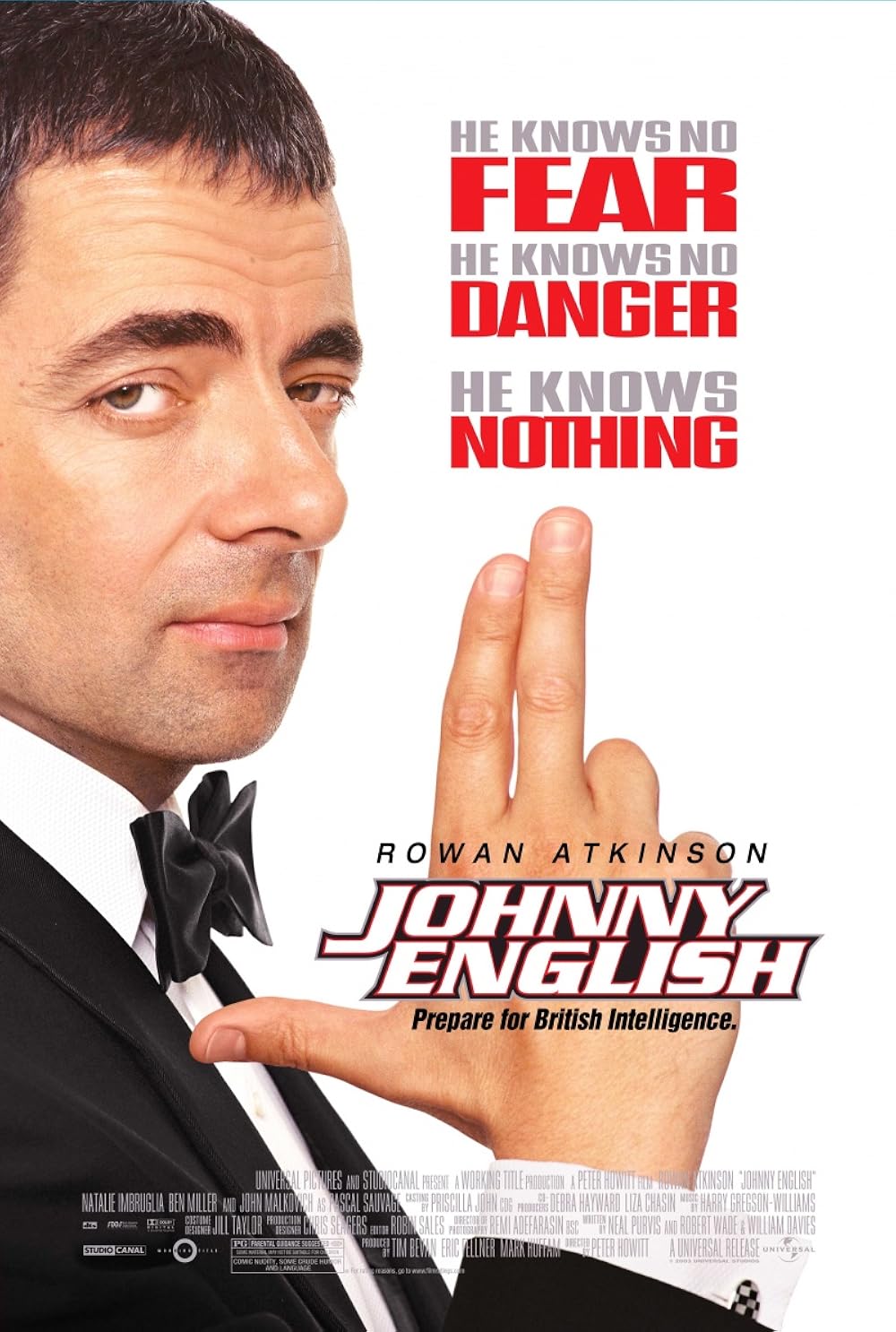映画『ジョニー・イングリッシュ』のポスター